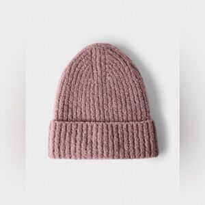 Aritzia Merino Wool Rib Tall Cuffed Beanie